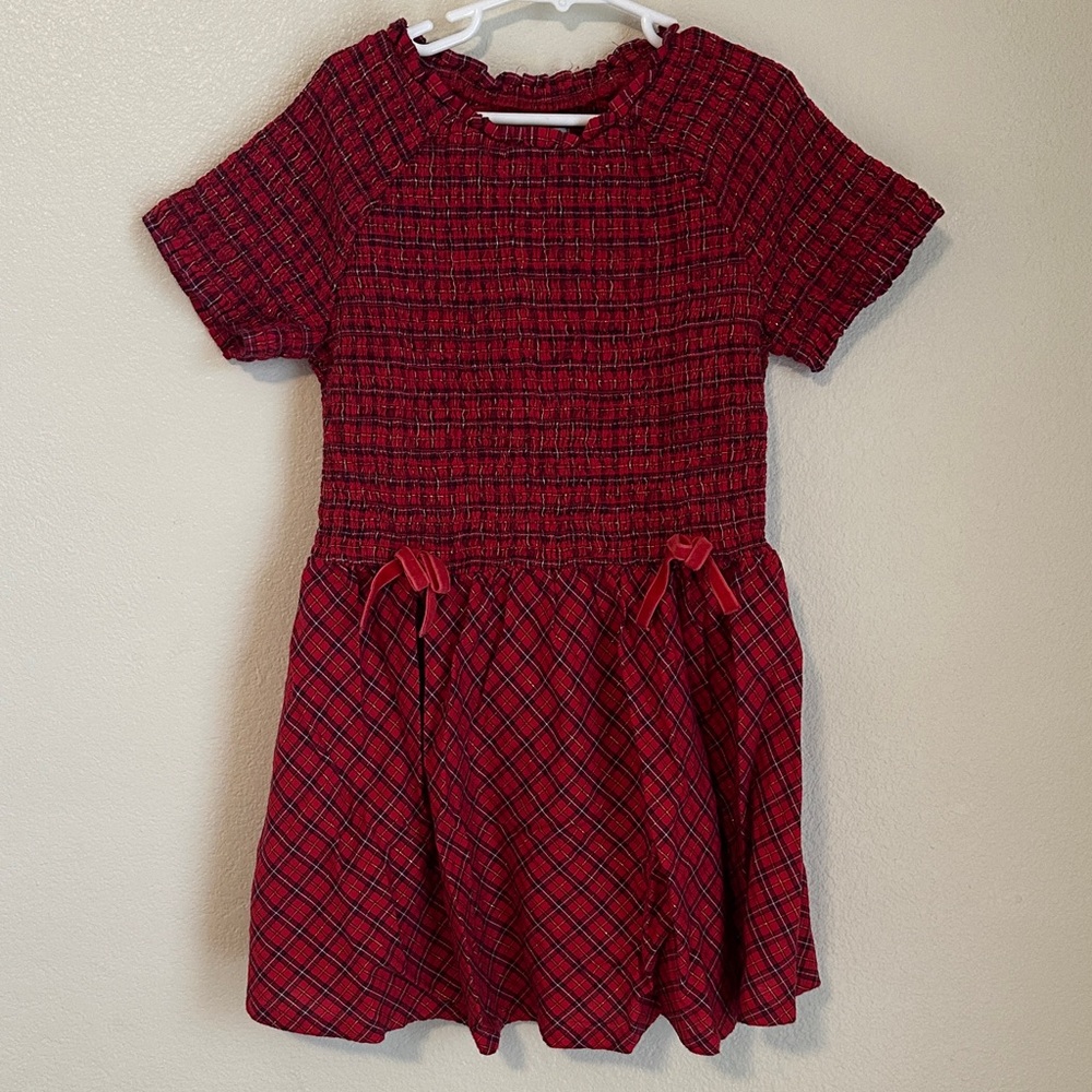 🌸Old Navy Smocked Plaid Dress🌸